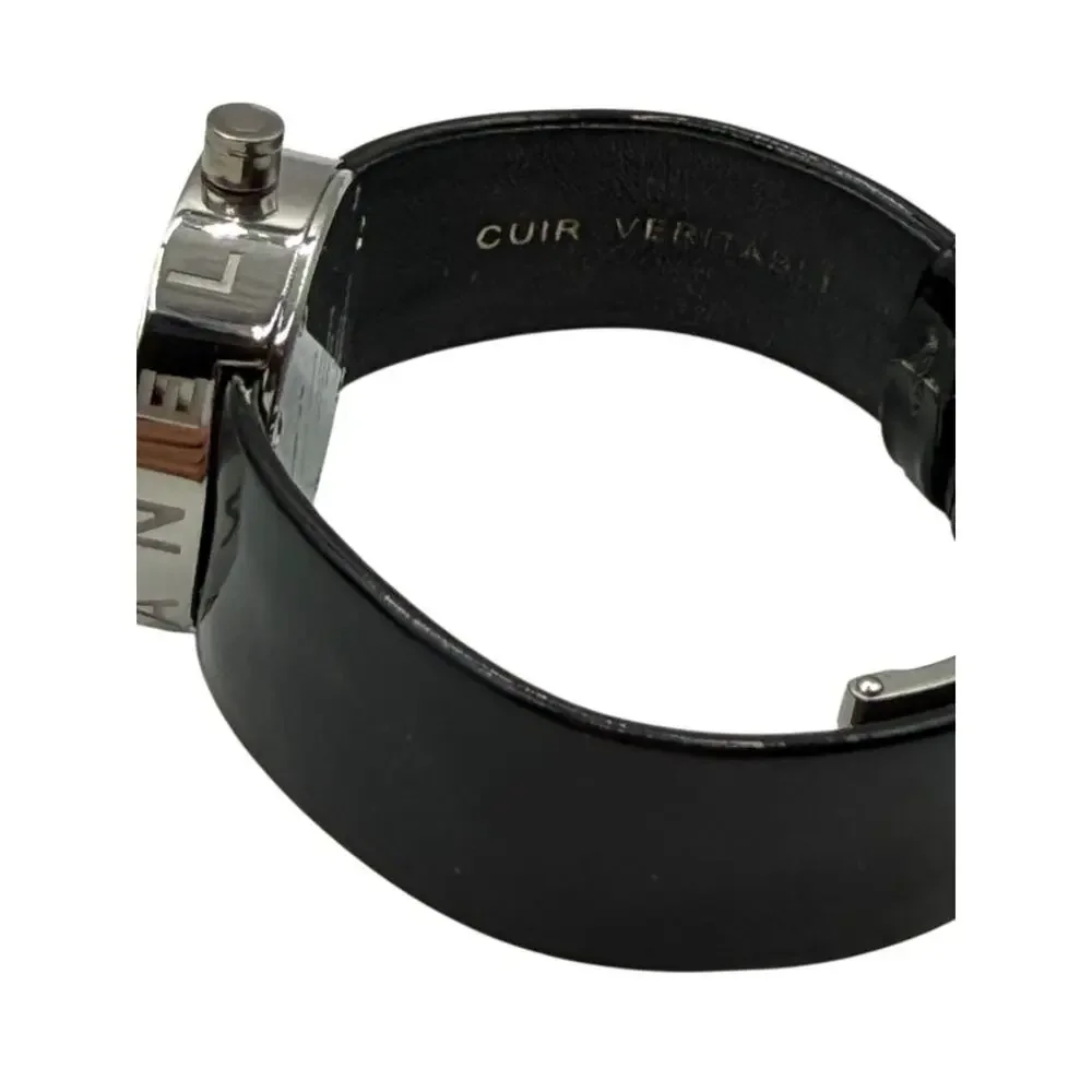 Chanel La Ronde Black Patent Leather Watch H0579 – Stainless Steel – 29mm